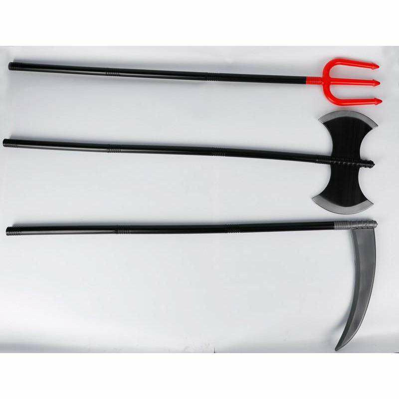 Halloween Weapon - Fork, Axe or Sikel - Dollars and Sense
