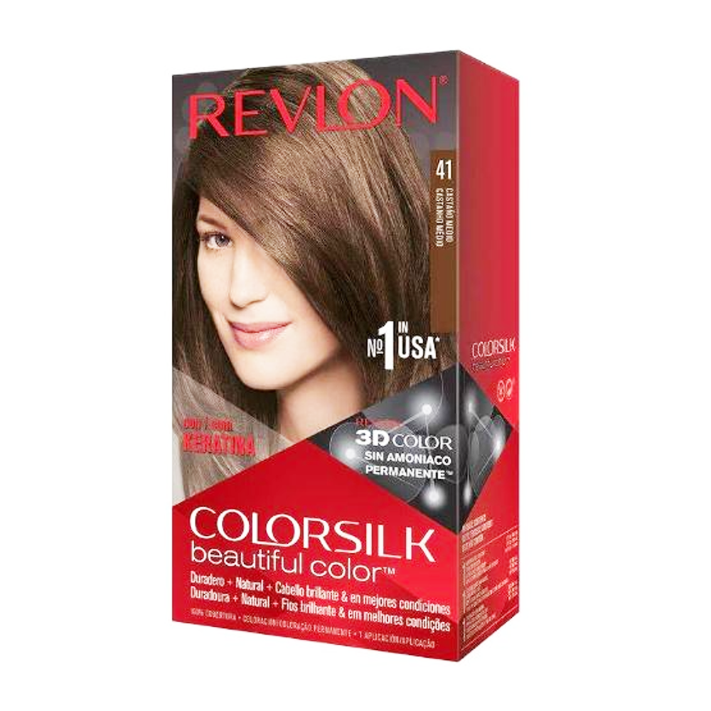 Revlon Colorsilk Hair Colour - Medium Brown - Dollars and Sense