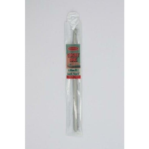 Crochet Hook Grey - 6.00mm - Dollars and Sense