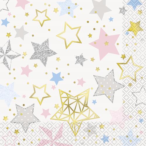 Lunch Napkins - Twinkle Star - Dollars and Sense