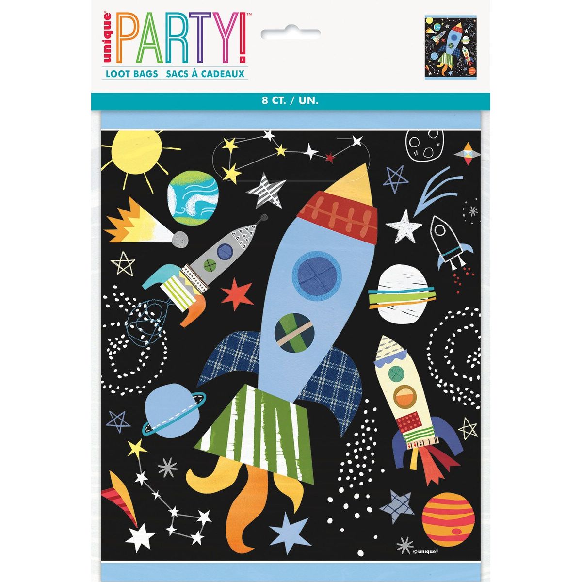 Loot Party Bags - Outer Space - Dollars and Sense