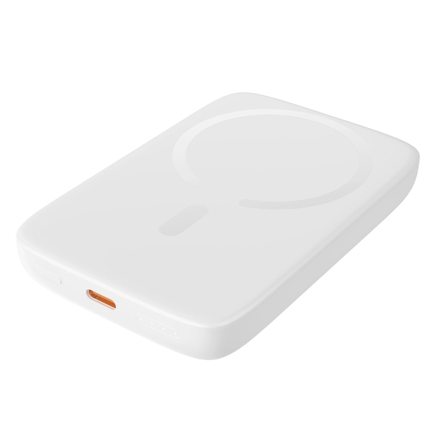 Igear Power Bank Magnetic Wireless Charge - White - Dollars and Sense