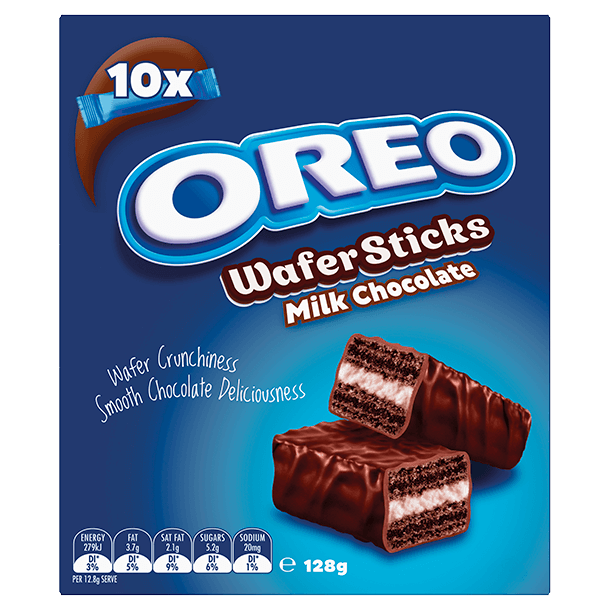Oreo Wafer Sticks 10 Pack 128g - Dollars and Sense