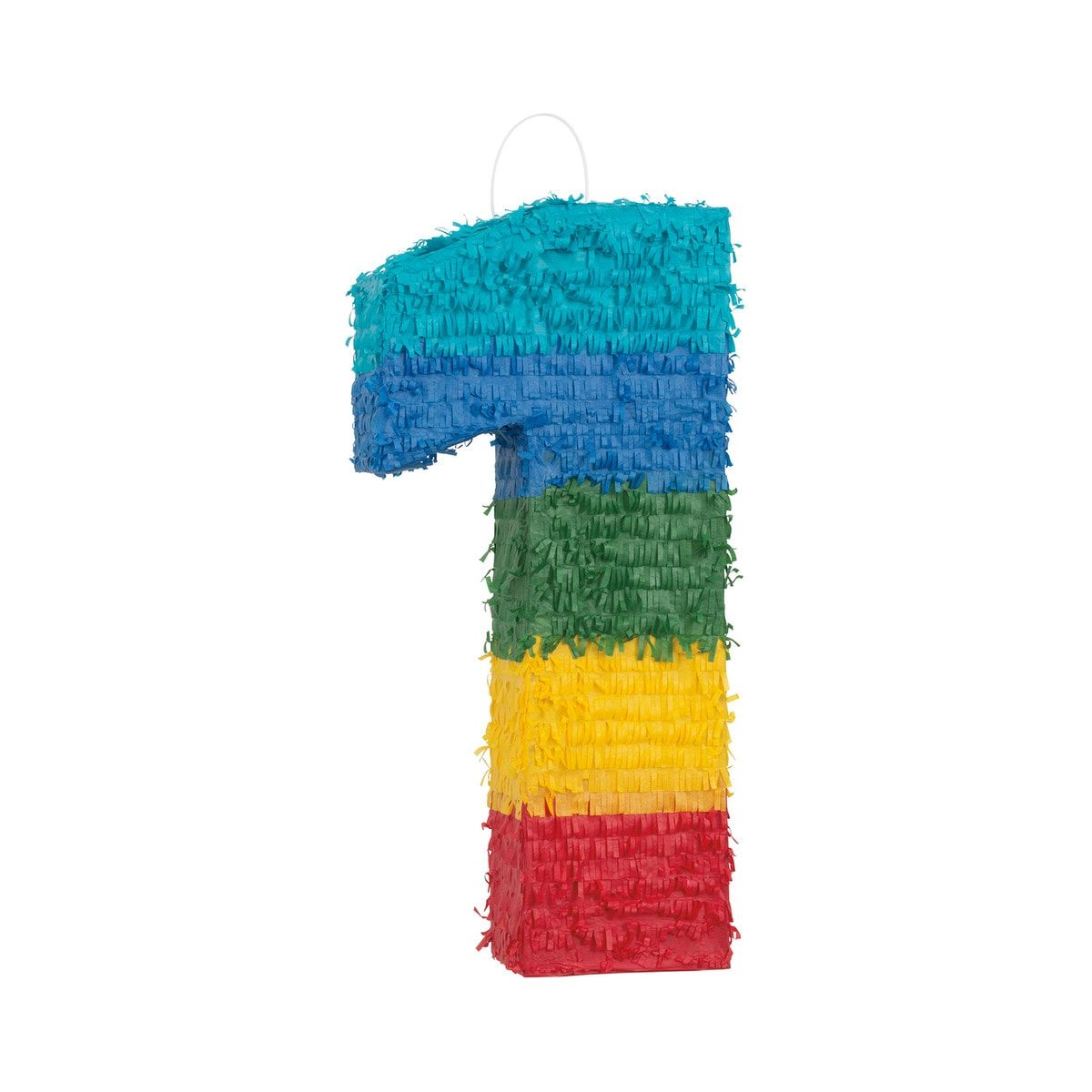 Piñata Numeral 1 - Rainbow - Dollars and Sense
