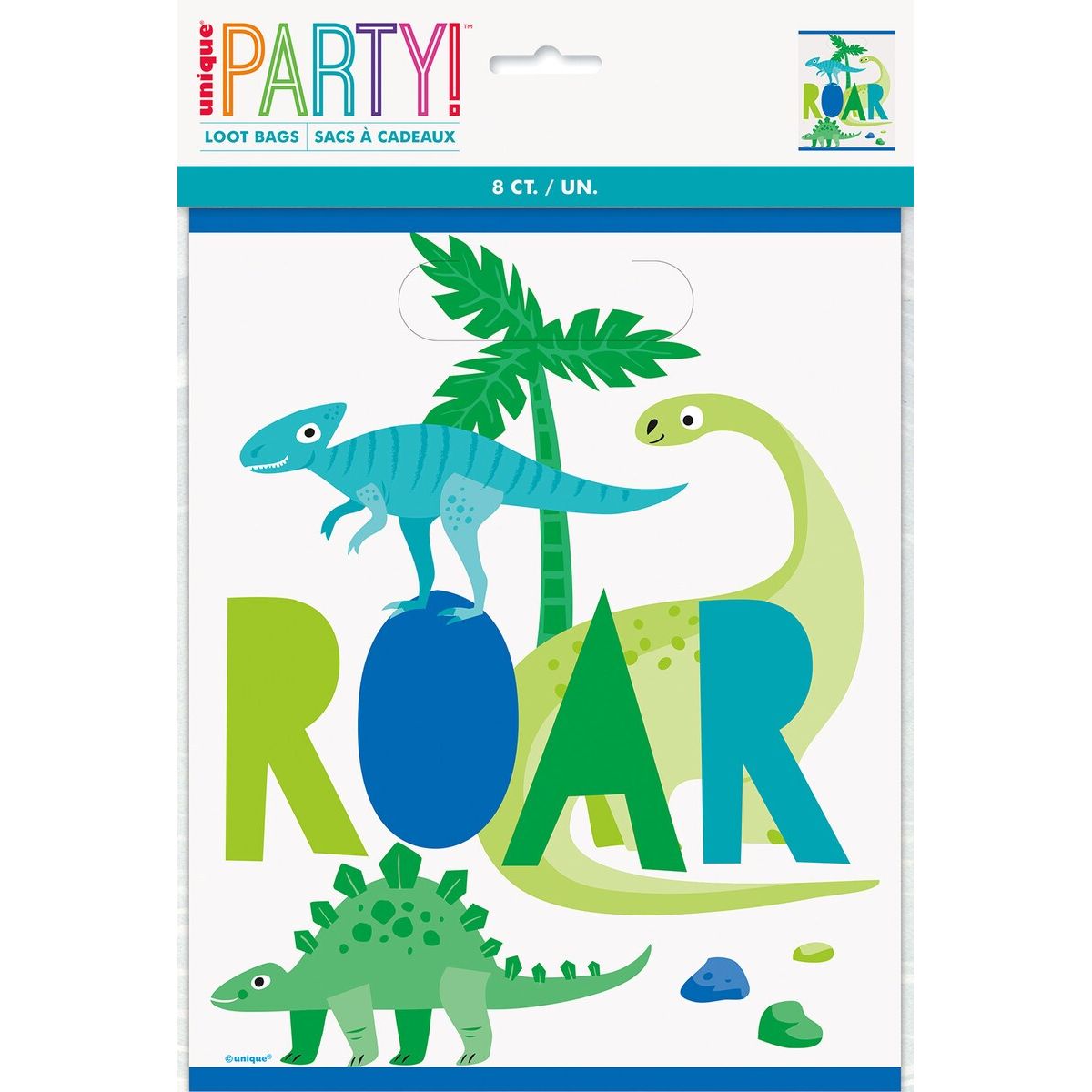 Loot Party Bags - Dinosaurs - Dollars and Sense
