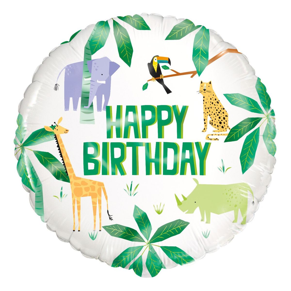 Foil Balloon - Animal Safari - Dollars and Sense