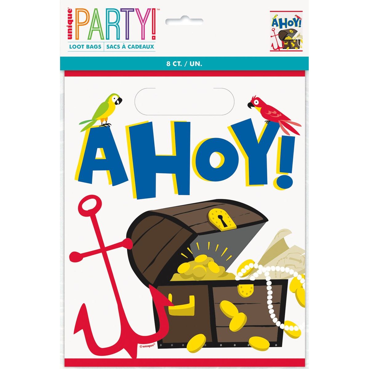 Loot Party Bags - Ahoy Pirate - Dollars and Sense