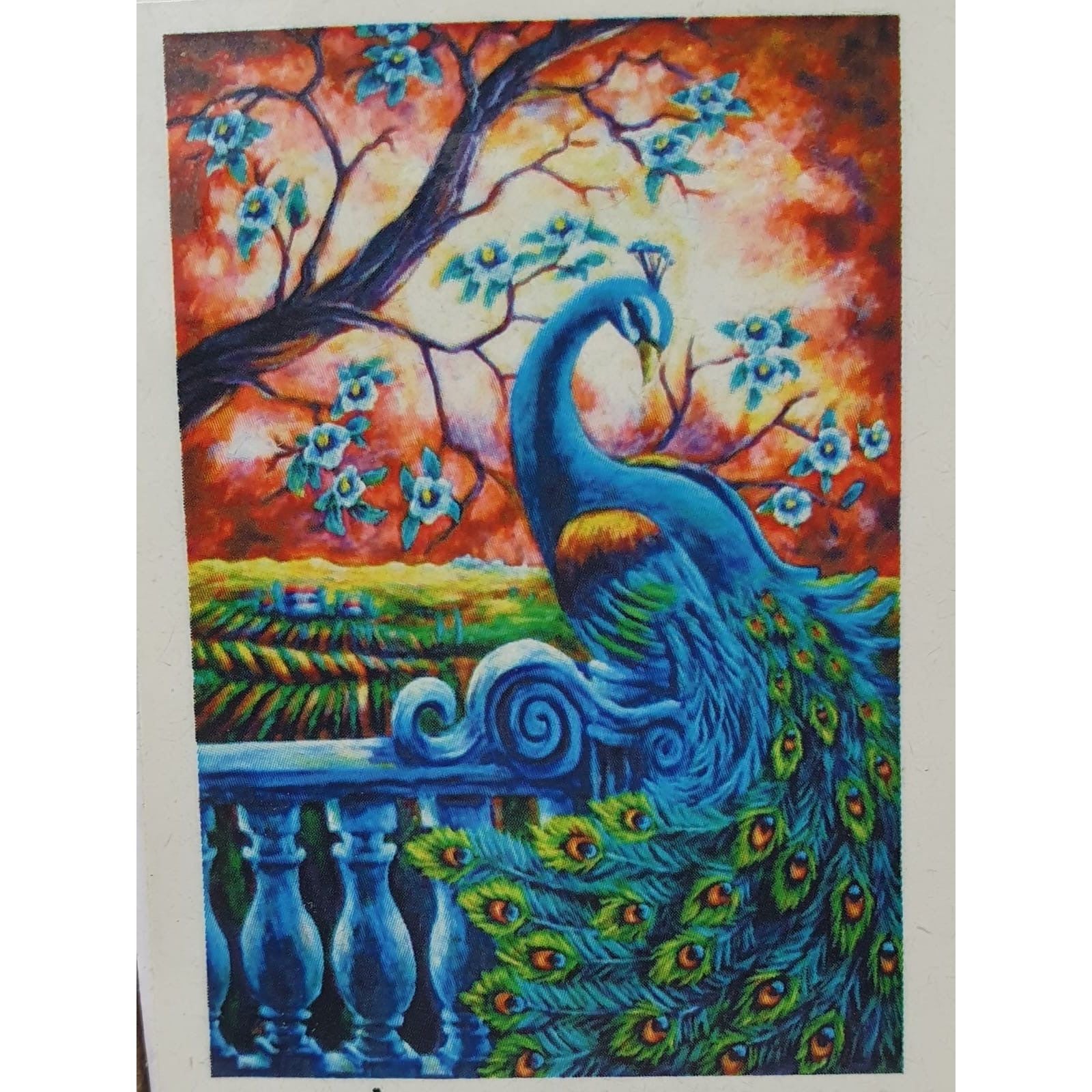 Diamond Art Kit - Peacock - Dollars and Sense