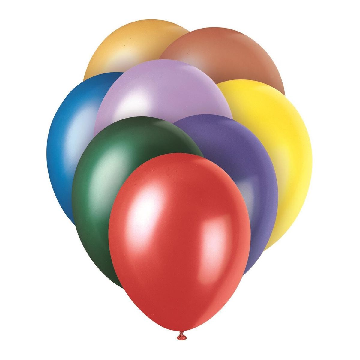 Pearl Latex Balloons - Assorted Bright - Dollars and Sense
