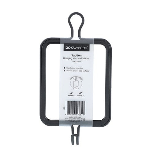Suction Hanging Mirror with Hook