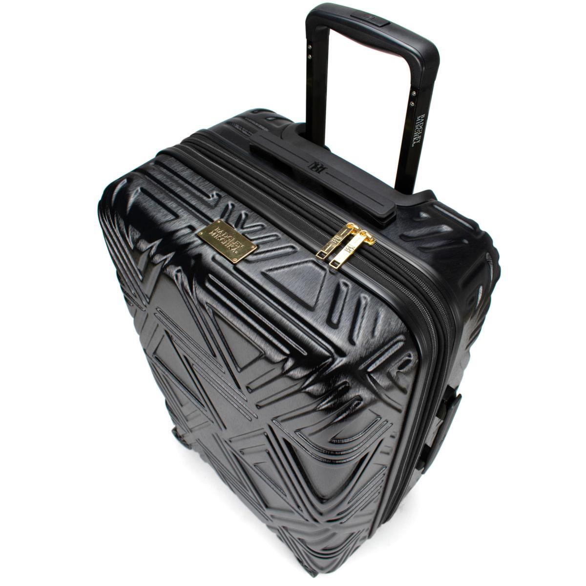 Badgley Mischka ABS Luggage 4 Wheels - Black - PICK UP ONLY