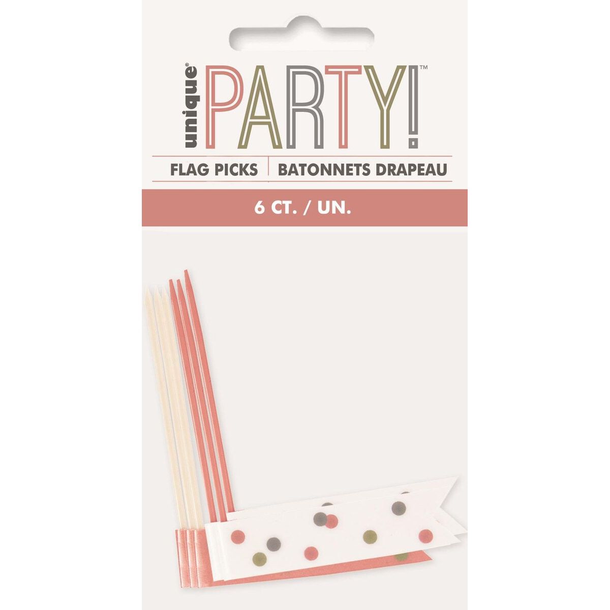 Flag Picks - Rose Gold - Dollars and Sense