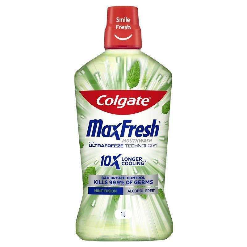 Colgate 1L Mouthwash Max Fresh 10X