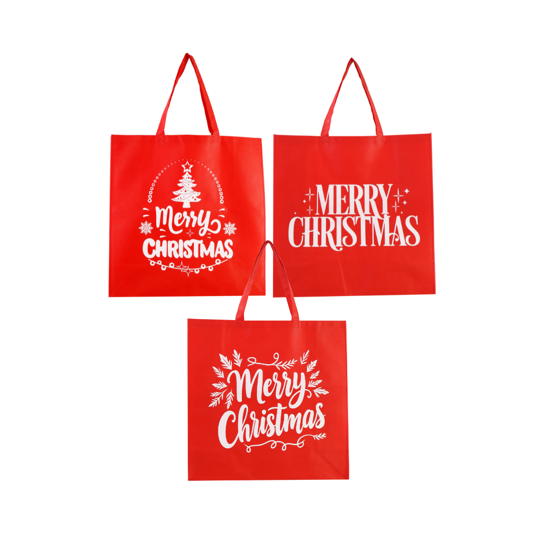 Shopper Bag Jumbo Merry Christmas - Dollars and Sense