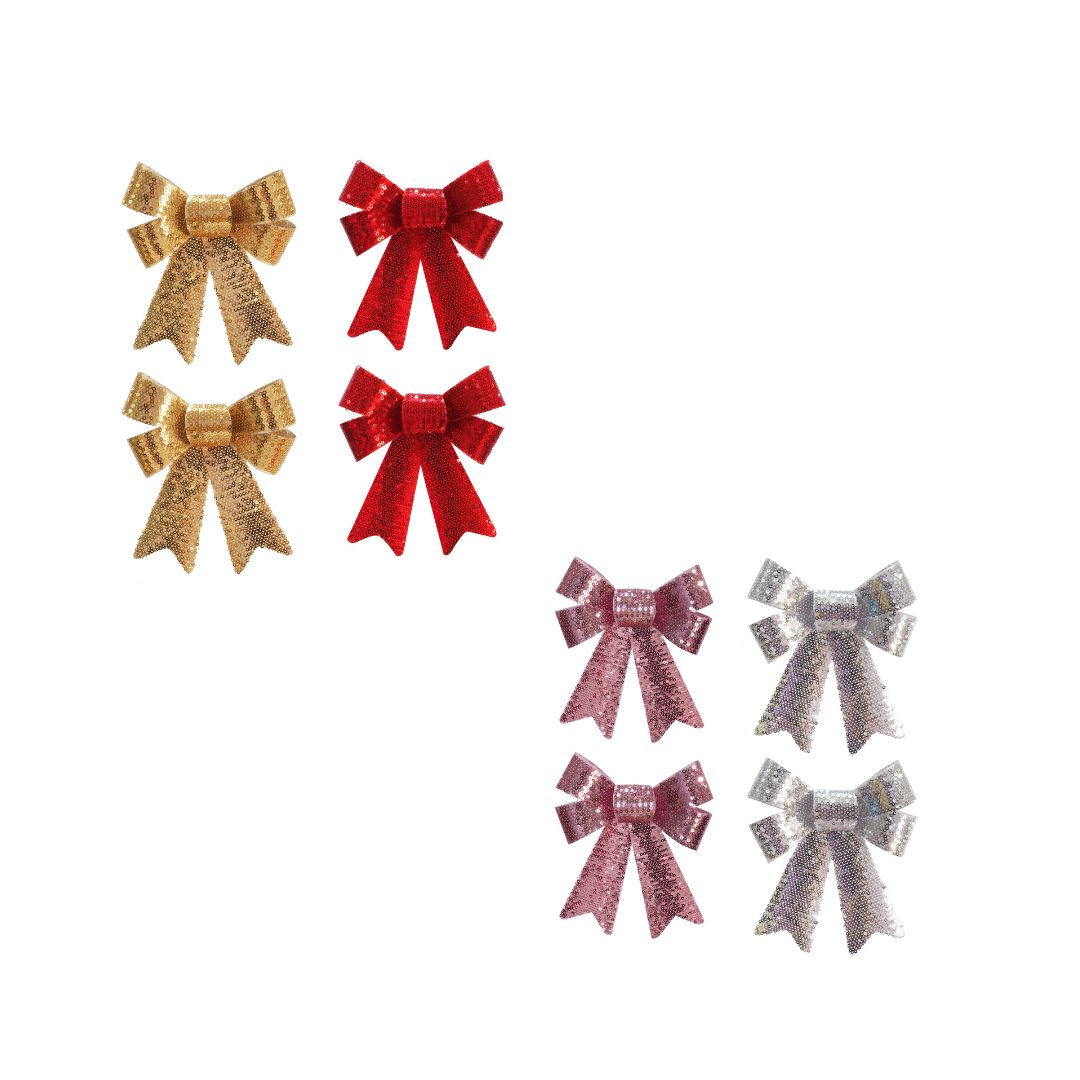 Sequin Bow 2pk - Dollars and Sense
