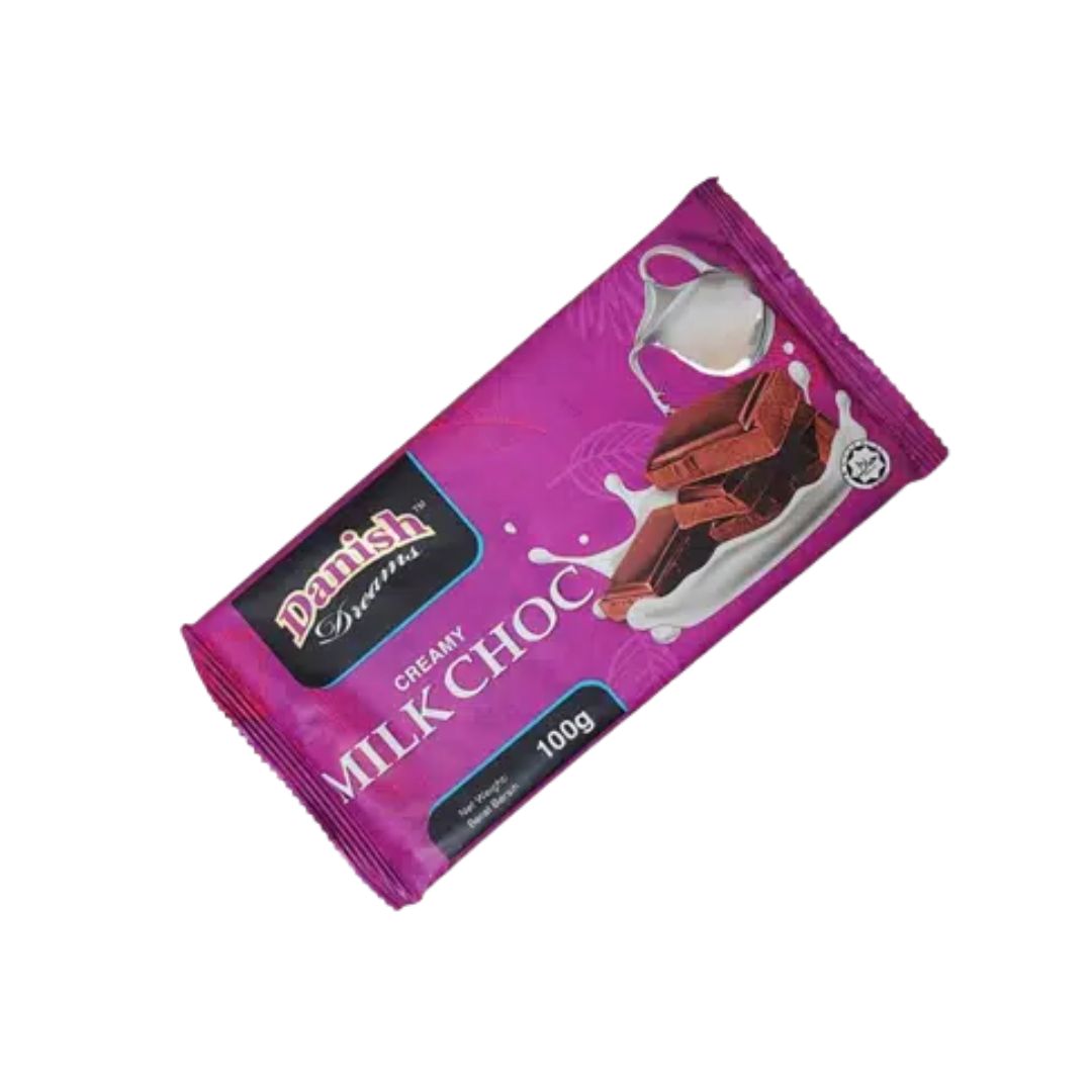 Danish Dreams Milk Chocolate Bar 100G