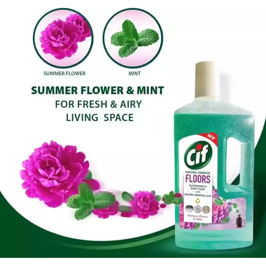 Cif 997ml Natural Essence Floors Summer