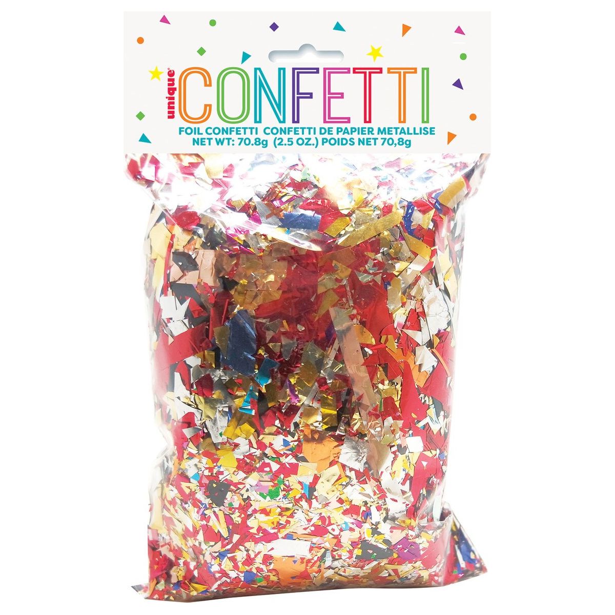 Foil Confetti - Multicoloured - Dollars and Sense