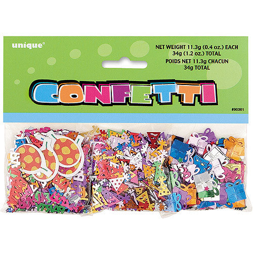 Birthday Confetti - Multi Coloured - Dollars and Sense