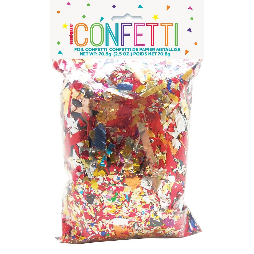 Foil Confetti - Multicoloured