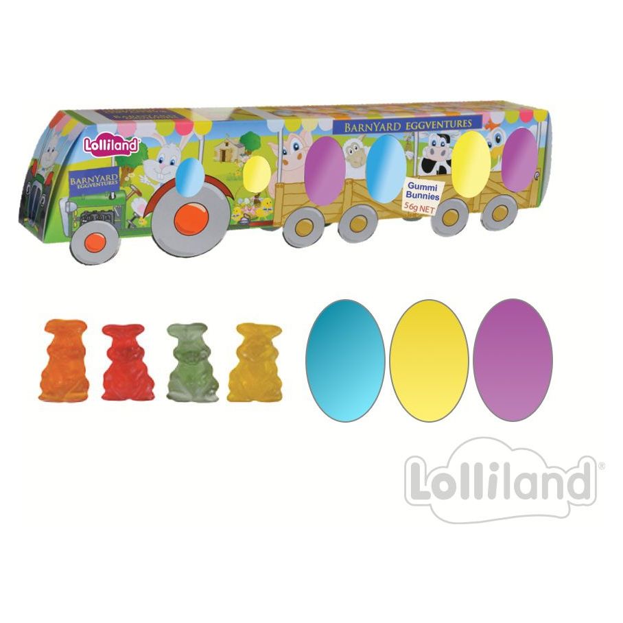 Easter - Tractor with Gummies - Dollars and Sense