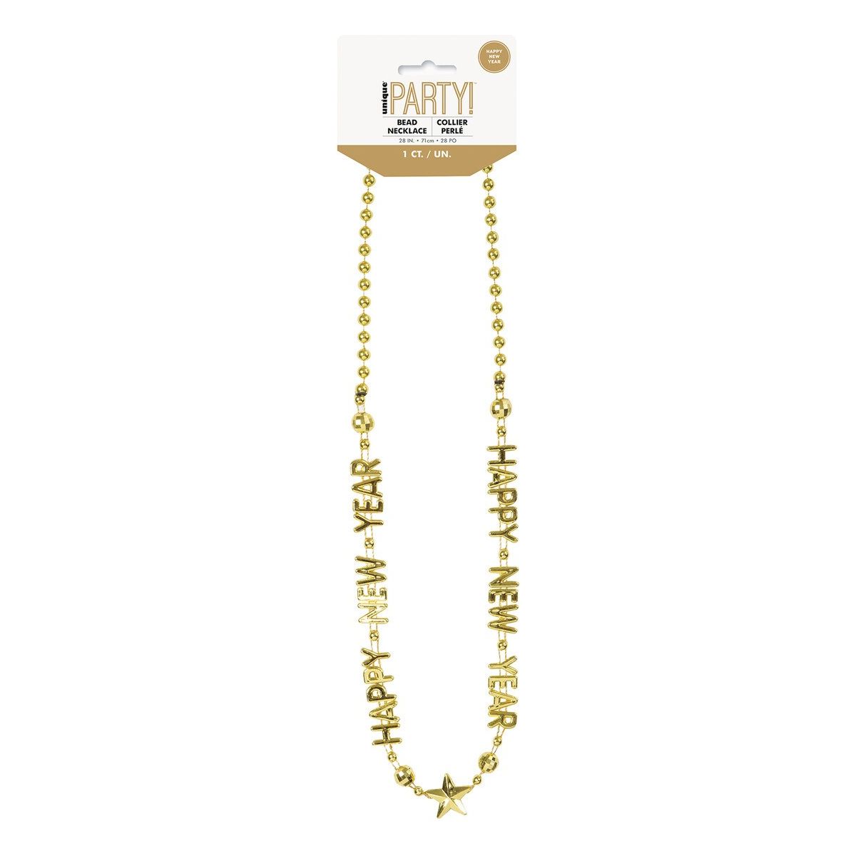 Happy New Year's - Bead Necklace - Dollars and Sense