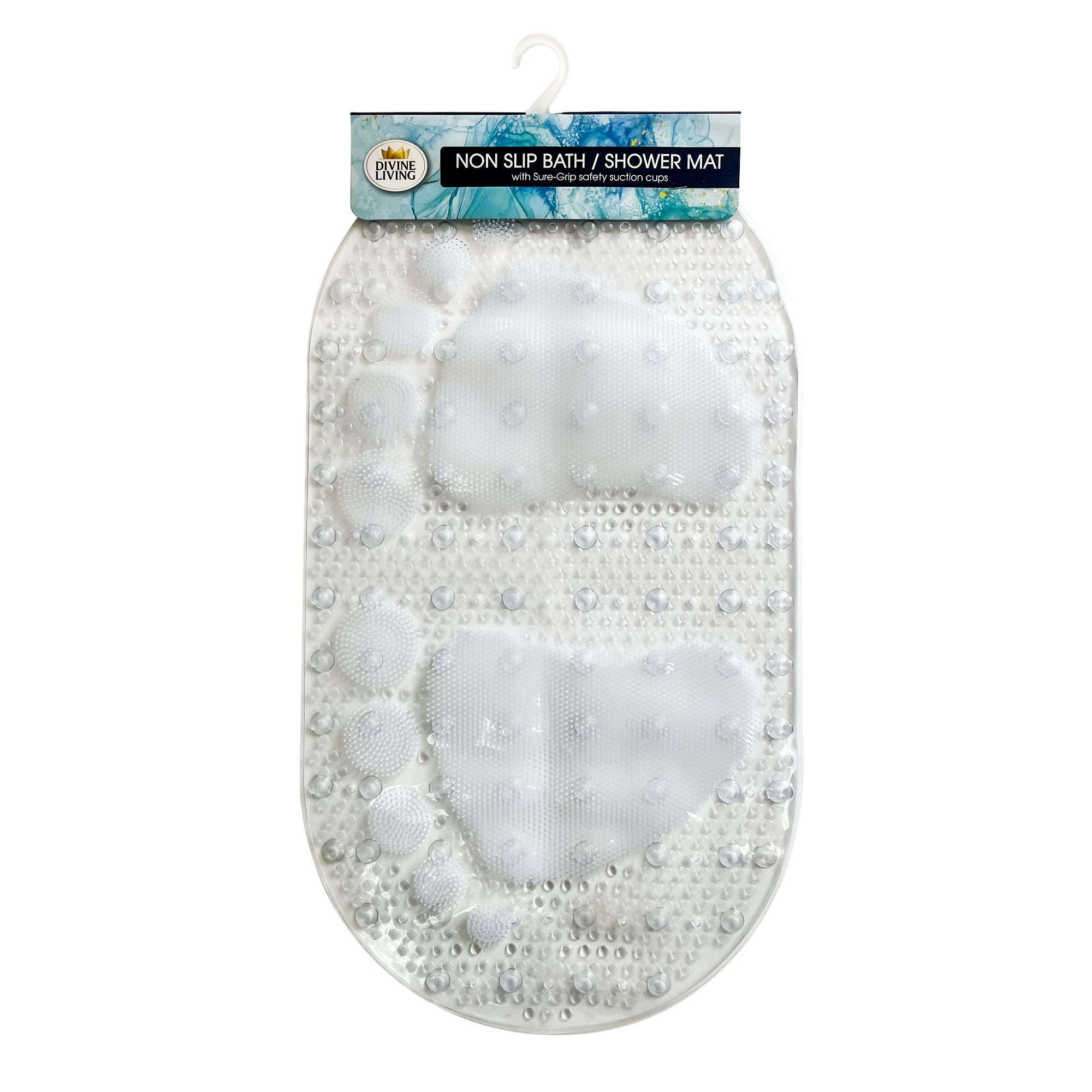 Bath or Shower Mat with Suction - PVC - Dollars and Sense