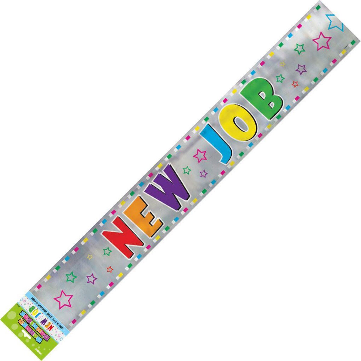 Foil Banner - New Job - Dollars and Sense