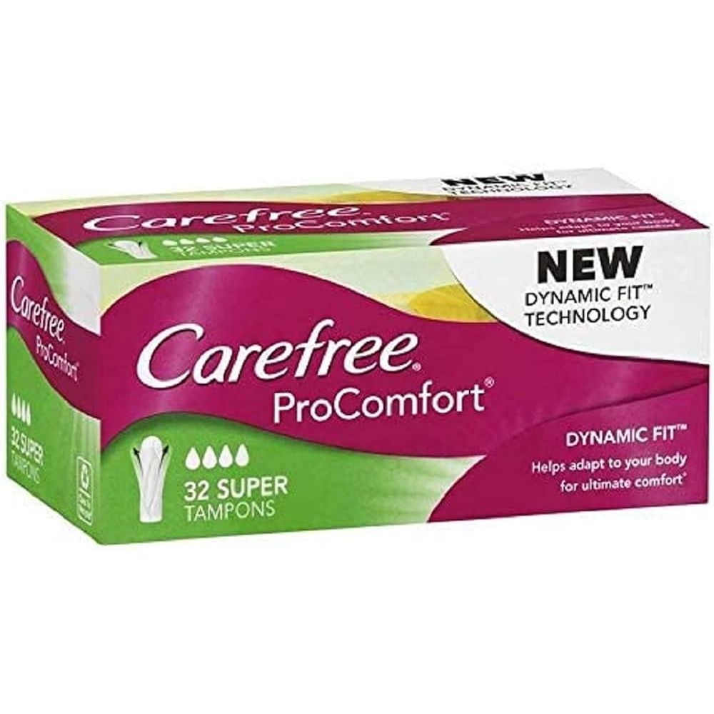Carefree pk32 Super Tampons Pro Comfort