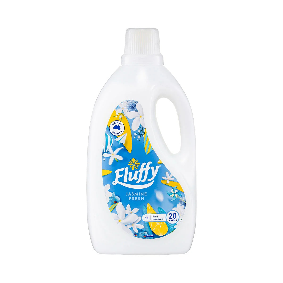Fluffy 2L Fabric Softener Jasmine Fresh