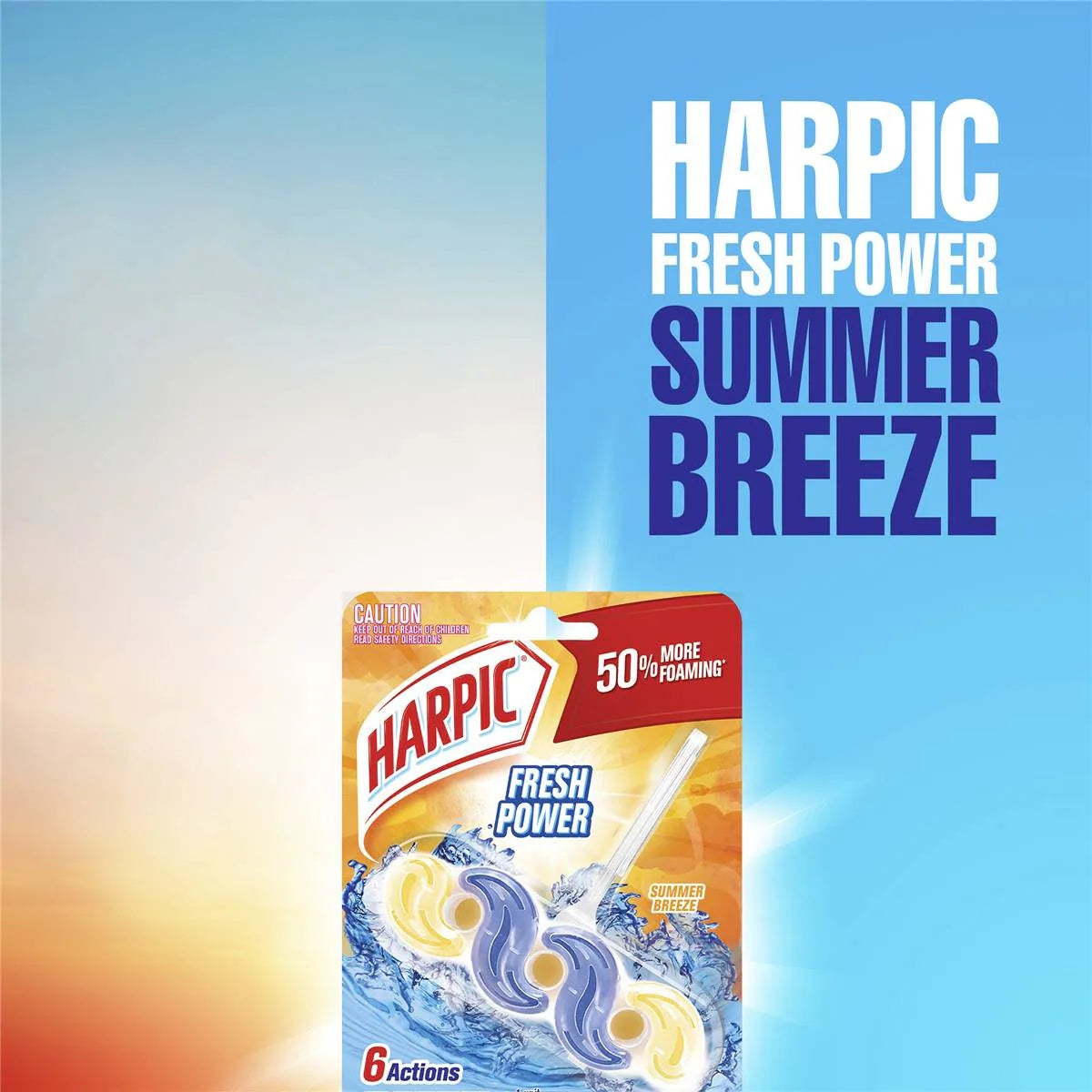 Harpic pk1 Toilet Cleaner Cage 6Actions