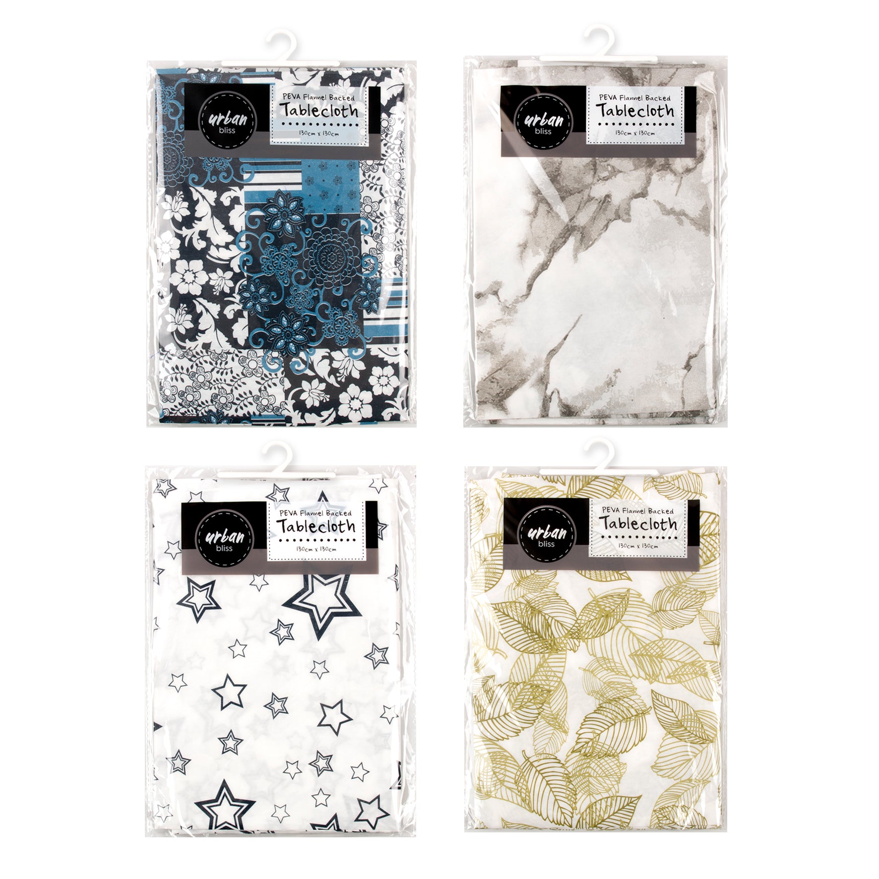 Tablecloth - PEVA Flannel Backed