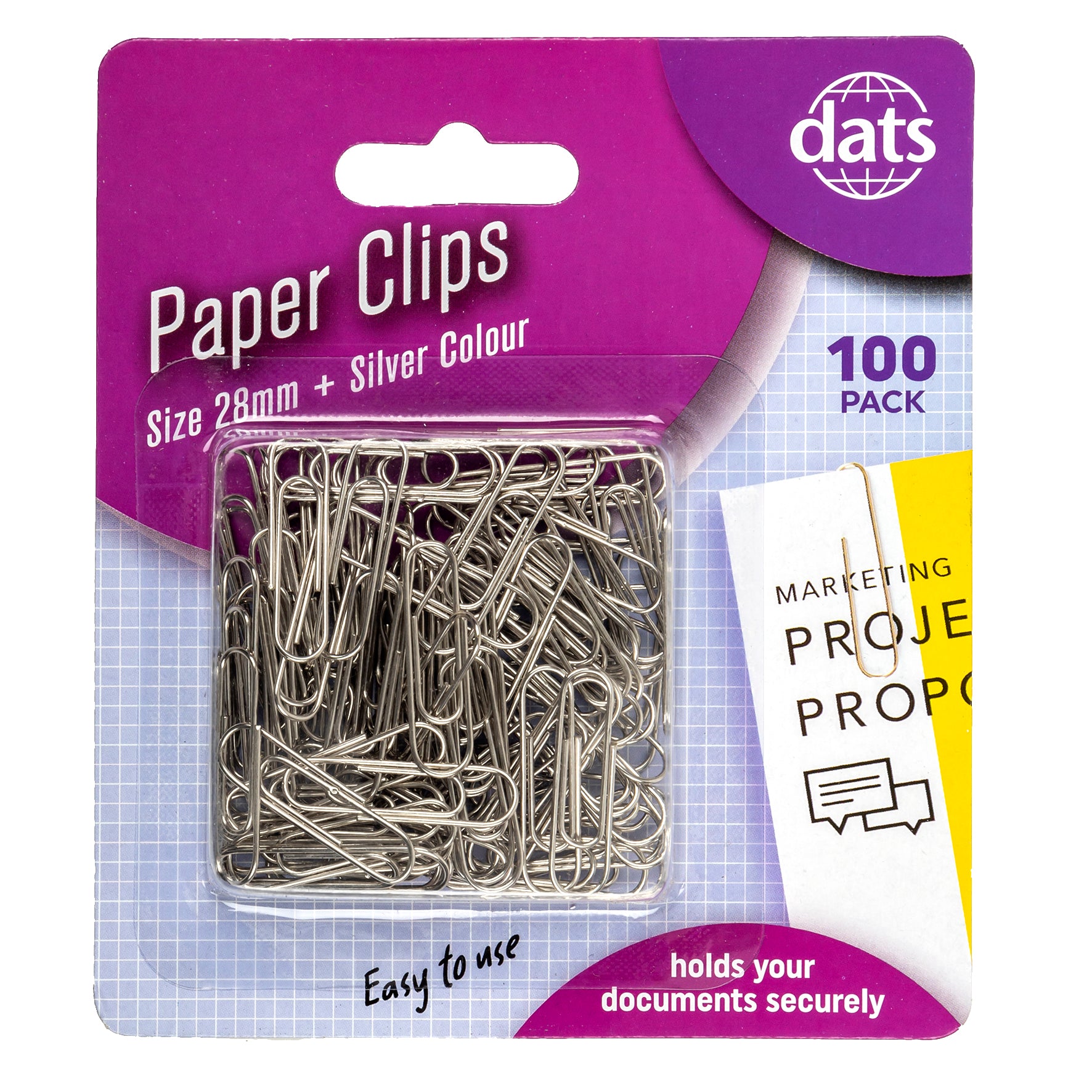 Paper Clips - Silver