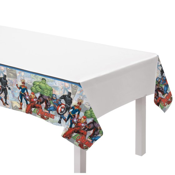 Marvel Avengers Powers Unite Paper Tablecover - Dollars and Sense