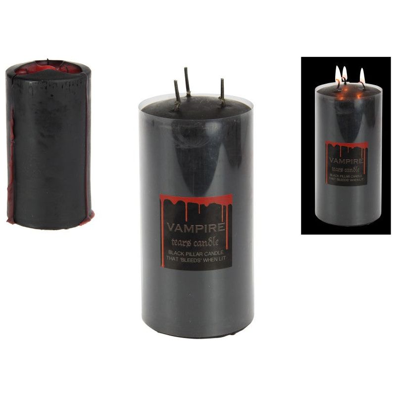 Vampire Tears Pillar Candle - Dollars and Sense