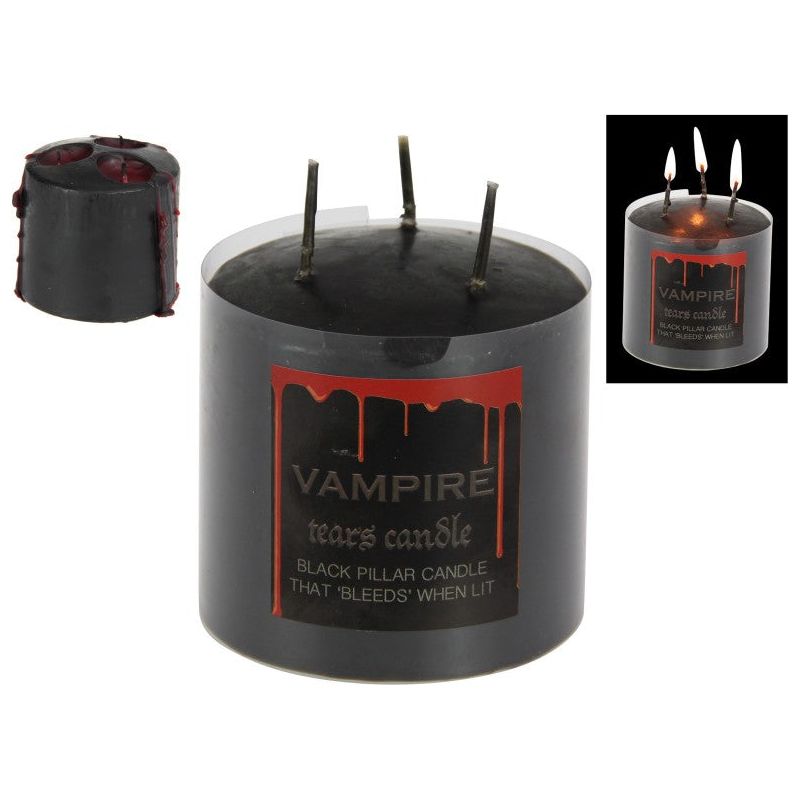 Vampire Tears Pillar Candle - Dollars and Sense