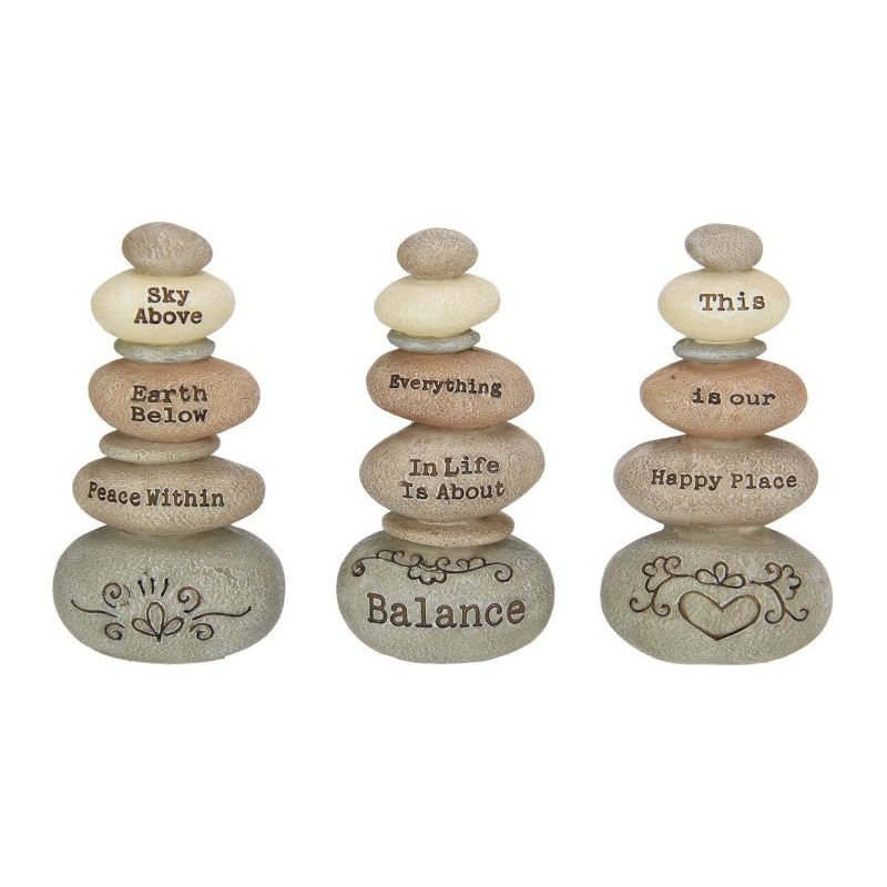 Inspirational Cairn Rocks - Dollars and Sense