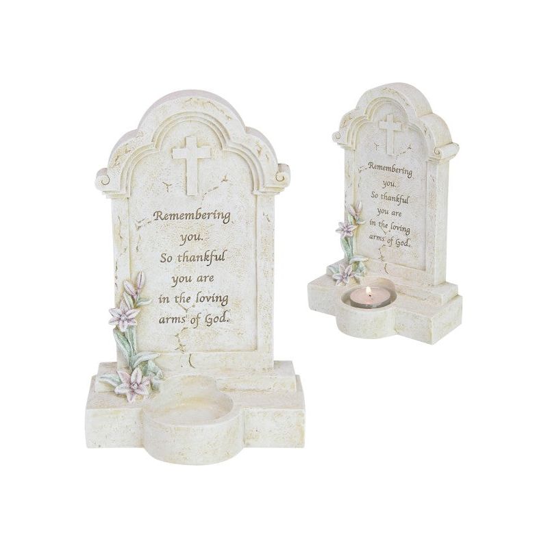 Inspirational Plaque Tealight Holder - Dollars and Sense