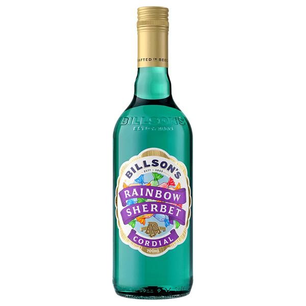 Billson's Rainbow Sherbet Cordial 700mL