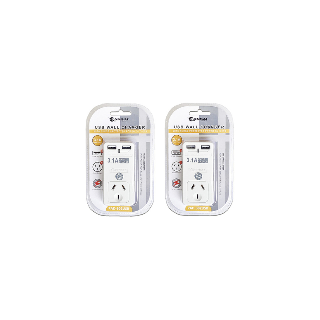 Sansai 2X USB Outlets