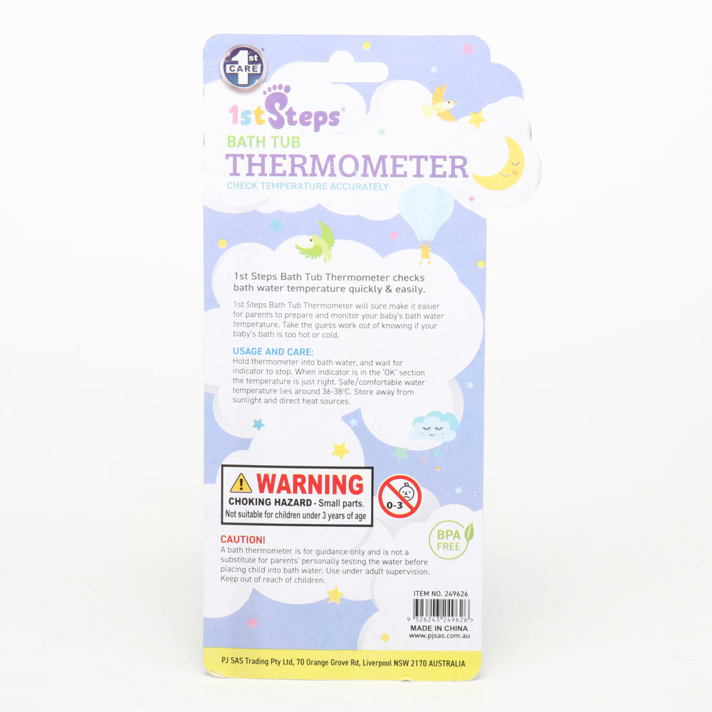 Bath Tub Thermometer - Dollars and Sense