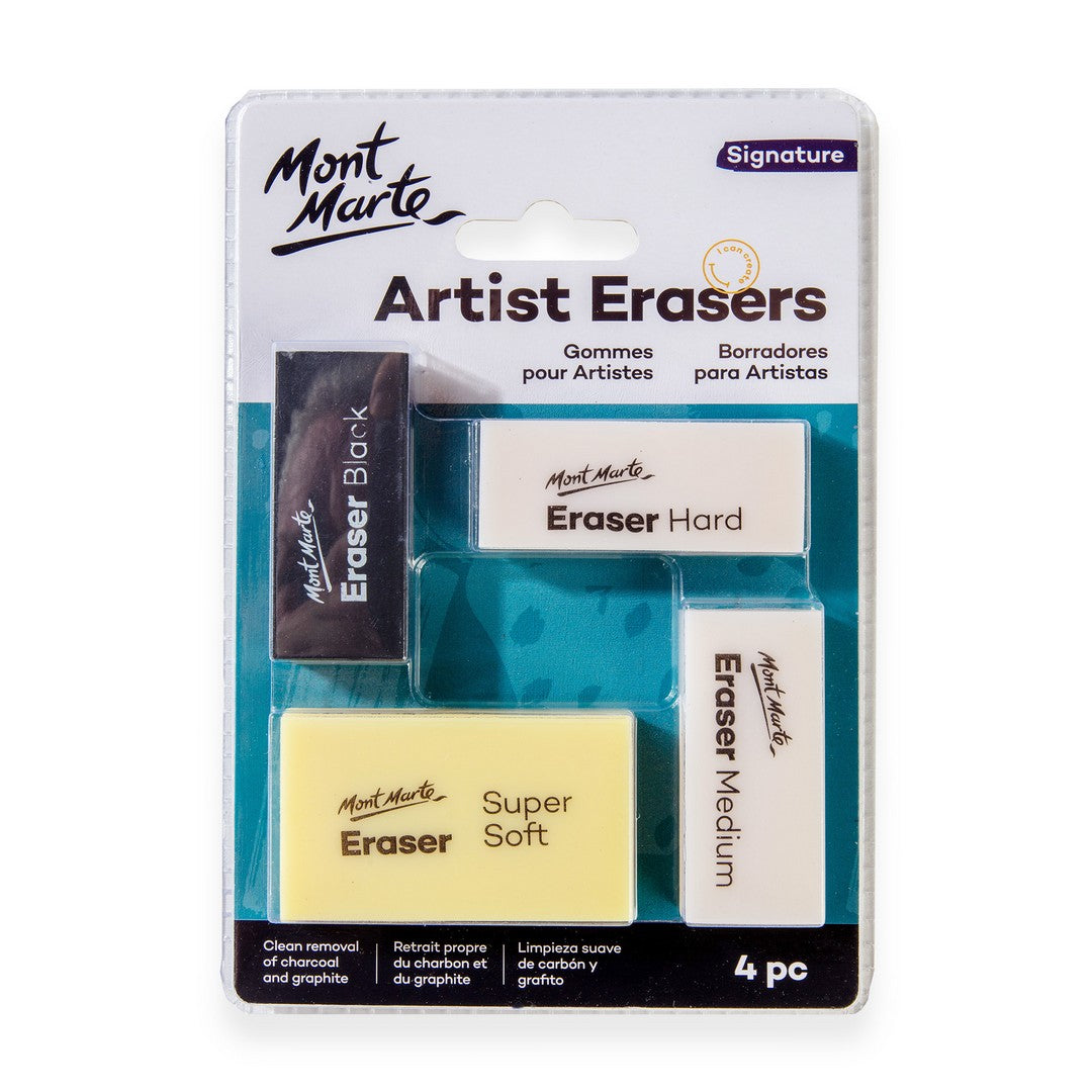 Mont Marte - Artist's Eraser Pack