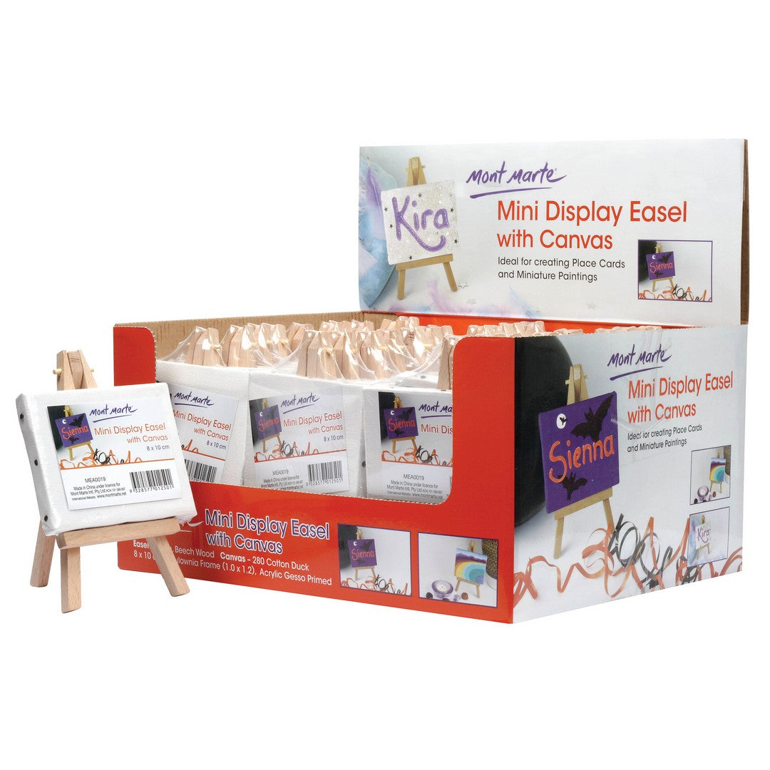 Mont Marte - Mini Display Easel with Canvas