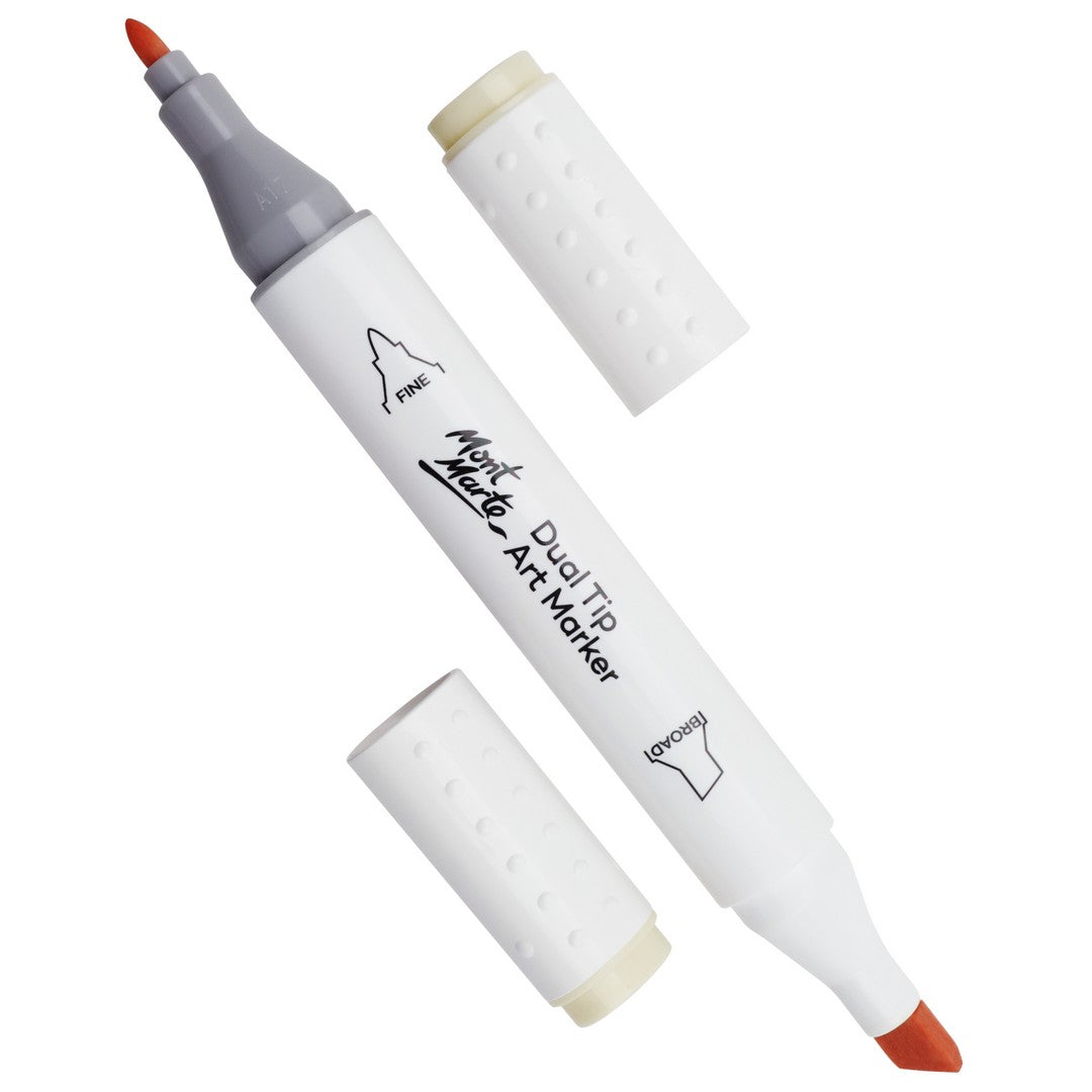 Mont Marte Dual Tip Alcohol Art Marker - Raw Silk