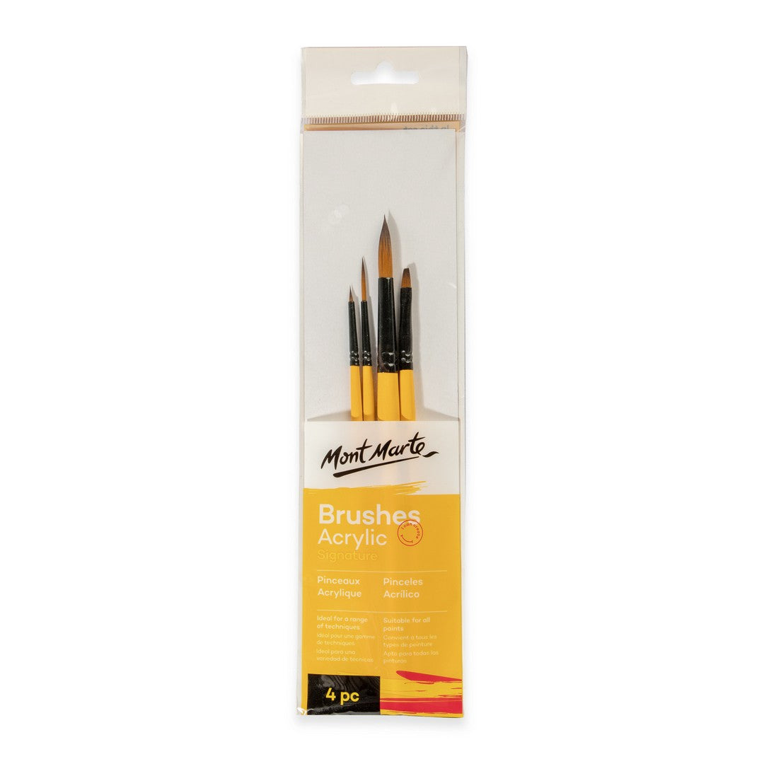 Mont Marte Gallery Series Brush Set Acrylic