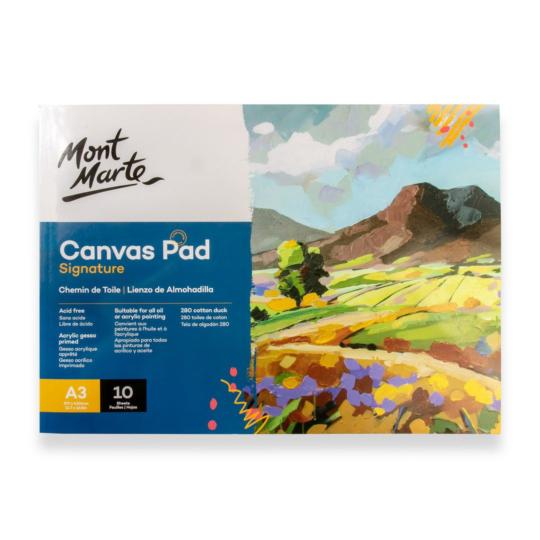 Mont Marte Canvas Pad A3