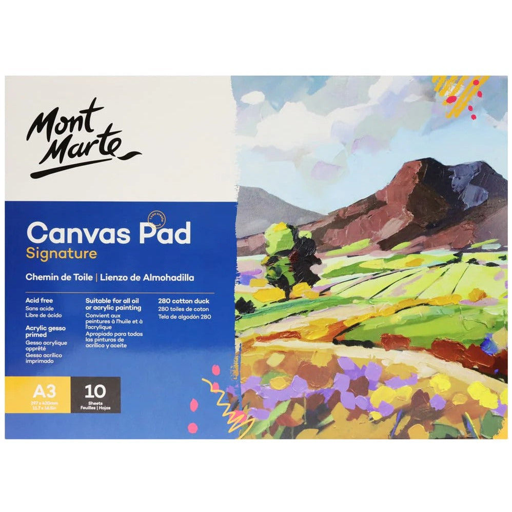 Mont Marte Canvas Pad A3 - Dollars and Sense