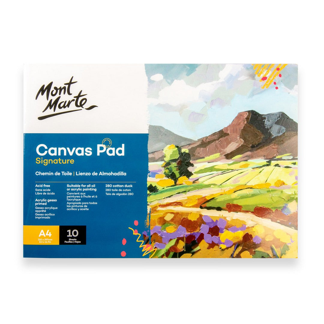 Mont Marte A4 Canvas Pad