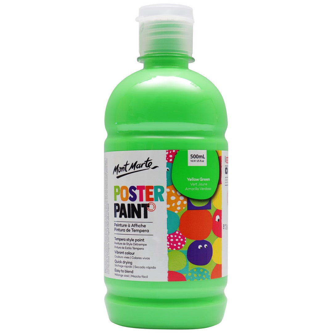 Mont Marte Poster Paint - Yellow Green