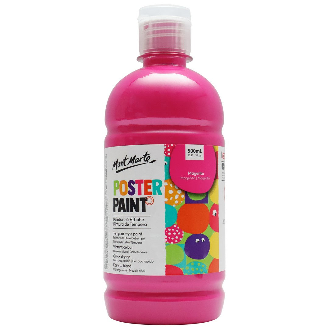 Mont Marte Poster Paint - Magenta